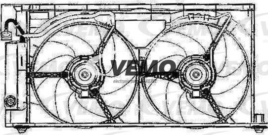 Vemo V22-01-1761 - Вентилятор, охлаждение двигателя avtokuzovplus.com.ua