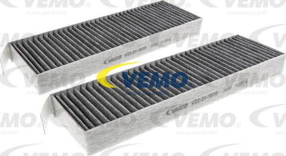 Vemo V22-31-5001 - Фільтр, повітря у внутрішній простір autocars.com.ua