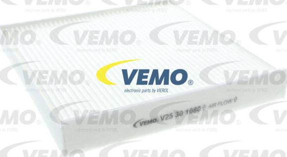 Vemo V25-30-1080 - Фільтр, повітря у внутрішній простір autocars.com.ua