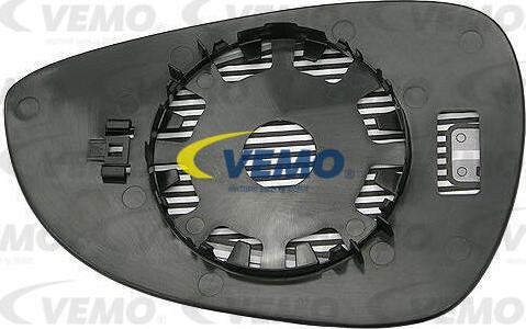 Vemo V25-69-0010 - Дзеркальне скло, зовнішнє дзеркало autocars.com.ua