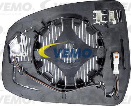 Vemo V25-69-0018 - Дзеркальне скло, зовнішнє дзеркало autocars.com.ua