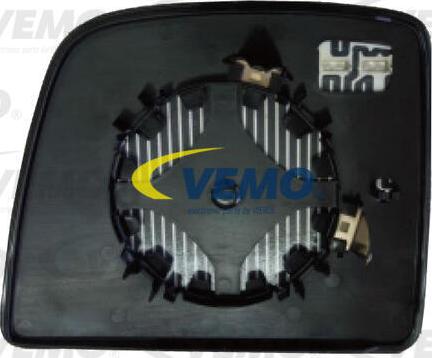 Vemo V25-69-0076 - Дзеркальне скло, зовнішнє дзеркало autocars.com.ua