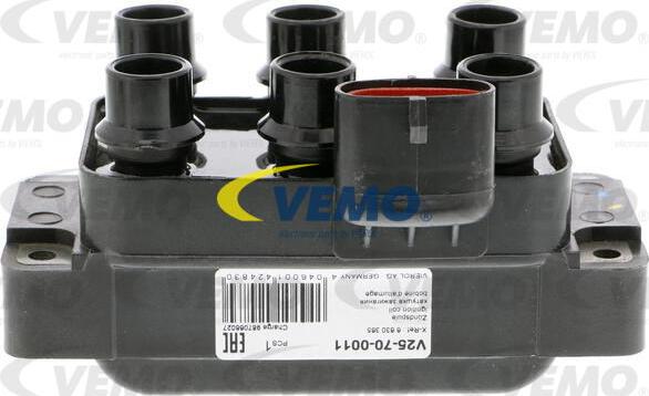 Vemo V25-70-0011 - Котушка запалювання autocars.com.ua