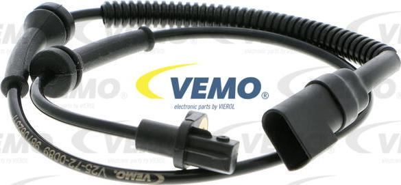 Vemo V25-72-0089 - Датчик ABS, частота вращения колеса avtokuzovplus.com.ua