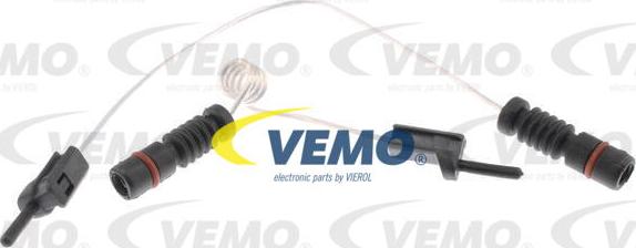 Vemo V30-72-0589-1 - Контрольний контакт, контроль шару гальмівних колодок autocars.com.ua