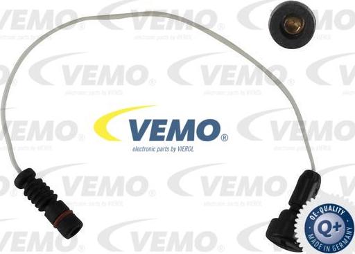 Vemo V30-72-0590 - Сигналізатор, знос гальмівних колодок autocars.com.ua