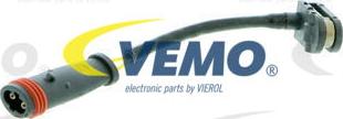Vemo V30-72-0598 - Сигнализатор, износ тормозных колодок avtokuzovplus.com.ua