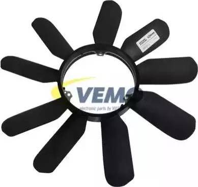 Vemo V30-90-1661 - Крыльчатка вентилятора, охлаждение двигателя avtokuzovplus.com.ua