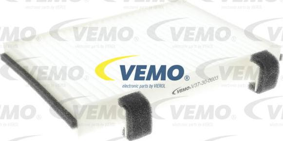 Vemo V37-30-0003 - Фільтр, повітря у внутрішній простір autocars.com.ua