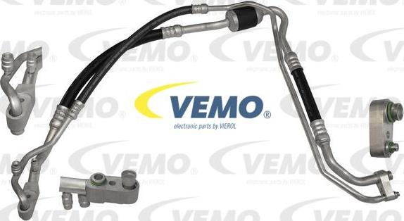 Vemo V40-20-0012 - Трубопровід низького тиску, кондиціонер autocars.com.ua