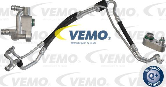 Vemo V40-20-0014 - Трубопровід високого / низького тиску, кондиціонер autocars.com.ua