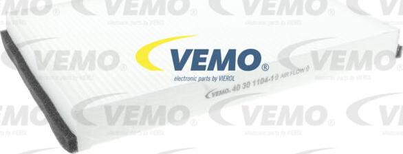 Vemo V40-30-1104-1 - Фильтр воздуха в салоне avtokuzovplus.com.ua