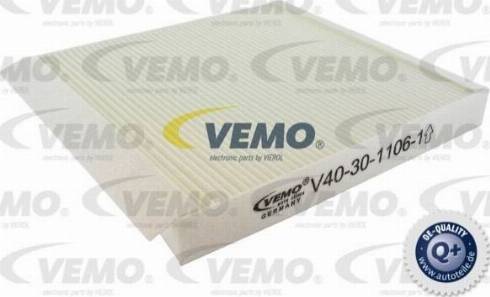 Vemo V40-30-1106-1 - Фильтр воздуха в салоне autodnr.net