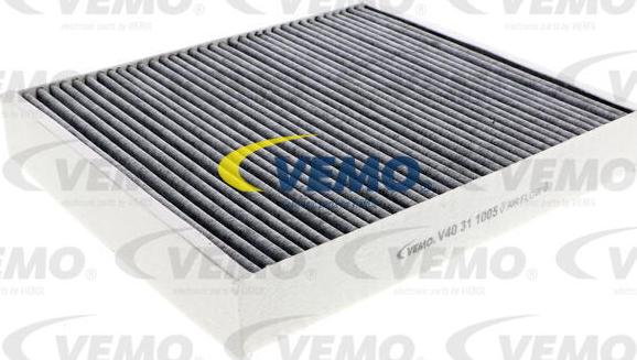 Vemo V40-31-1005 - Фільтр, повітря у внутрішній простір autocars.com.ua