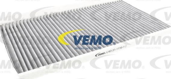 Vemo V40-31-1116-1 - Фільтр, повітря у внутрішній простір autocars.com.ua