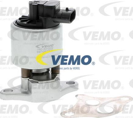 Vemo V40-63-0002 - Клапан повернення ОГ autocars.com.ua