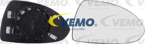 Vemo V40-69-0003 - Зеркальное стекло, наружное зеркало avtokuzovplus.com.ua