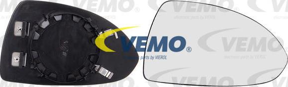 Vemo V40-69-0004 - Зеркальное стекло, наружное зеркало avtokuzovplus.com.ua