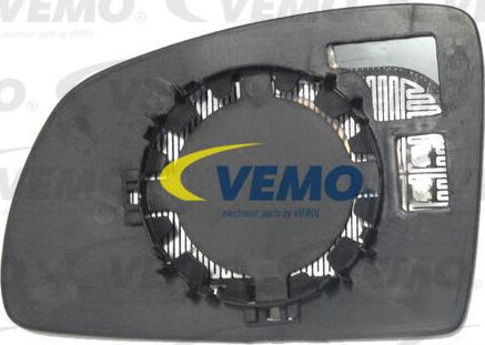 Vemo V40-69-0029 - Дзеркальне скло, зовнішнє дзеркало autocars.com.ua