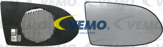 Vemo V40-69-0043 - Зеркальное стекло, наружное зеркало avtokuzovplus.com.ua