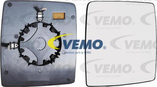 Vemo V40-69-0064 - Дзеркальне скло, зовнішнє дзеркало autocars.com.ua