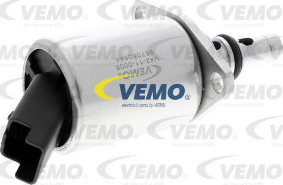 Vemo V42-11-0005 - Регулирующий клапан, количество топлива (Common-Rail-System) autodnr.net