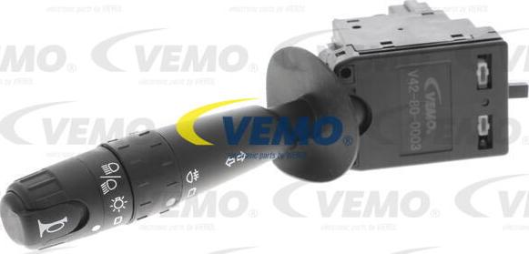 Vemo V42-80-0003 - Выключатель, головной свет autodnr.net