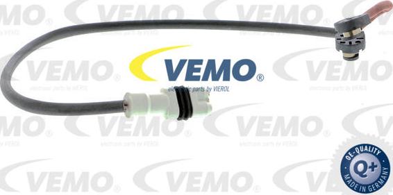 Vemo V45-72-0040 - Сигналізатор, знос гальмівних колодок autocars.com.ua