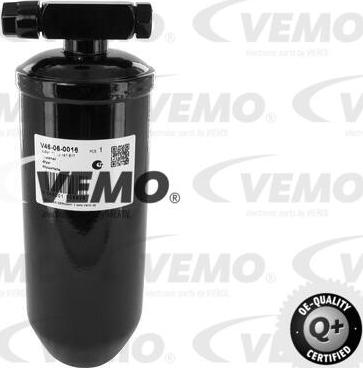Vemo V46-06-0016 - Осушувач, кондиціонер autocars.com.ua