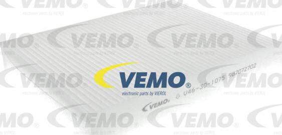 Vemo V46-30-1075 - Фільтр, повітря у внутрішній простір autocars.com.ua