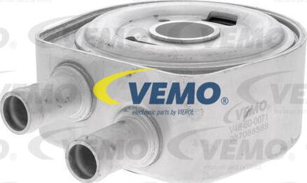 Vemo V46-60-0071 - Масляный радиатор, двигательное масло avtokuzovplus.com.ua