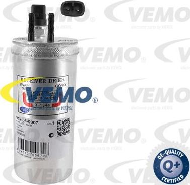 Vemo V52-06-0007 - Осушувач, кондиціонер autocars.com.ua