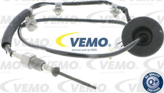 Vemo V52-72-0162 - Датчик, температура вихлопних газів autocars.com.ua