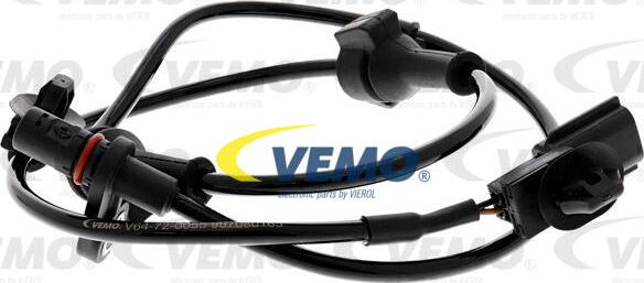 Vemo V64-72-0055 - Датчик ABS, частота вращения колеса avtokuzovplus.com.ua