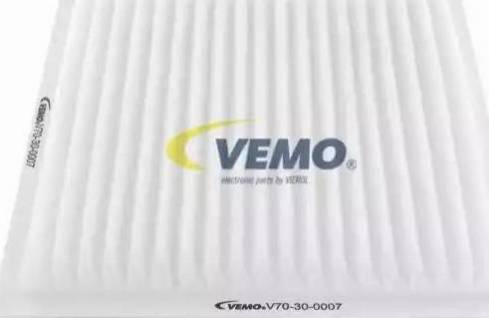 Vemo V70-30-0007 - Фильтр воздуха в салоне autodnr.net