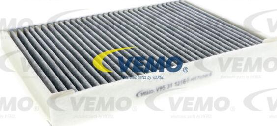 Vemo V95-31-1216 - Фільтр, повітря у внутрішній простір autocars.com.ua
