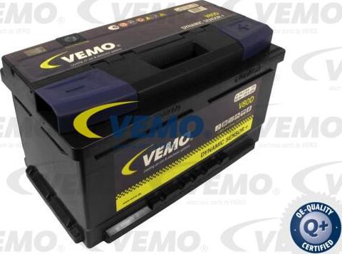 Vemo V99-17-0016 - Стартерная аккумуляторная батарея, АКБ autodnr.net