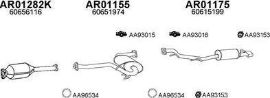 Veneporte 010099 - Система випуску ОГ autocars.com.ua