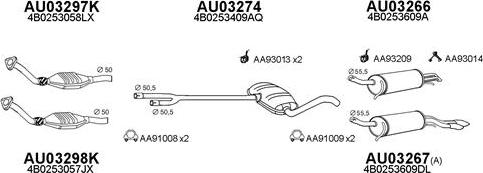 Veneporte 030058 - Система випуску ОГ autocars.com.ua