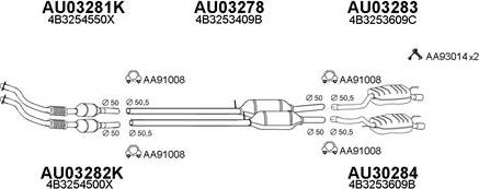 Veneporte 030067 - Система випуску ОГ autocars.com.ua