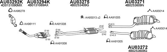 Veneporte 030076 - Система випуску ОГ autocars.com.ua
