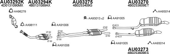 Veneporte 030078 - Система випуску ОГ autocars.com.ua