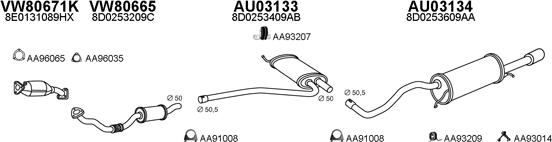 Veneporte 030143 - Система випуску ОГ autocars.com.ua