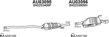 Veneporte 030179 - Система випуску ОГ autocars.com.ua