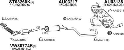 Veneporte 030225 - Система випуску ОГ autocars.com.ua