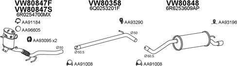 Veneporte 030268 - Система випуску ОГ autocars.com.ua