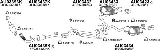 Veneporte 030279 - Система випуску ОГ autocars.com.ua
