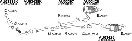 Veneporte 030282 - Система випуску ОГ autocars.com.ua