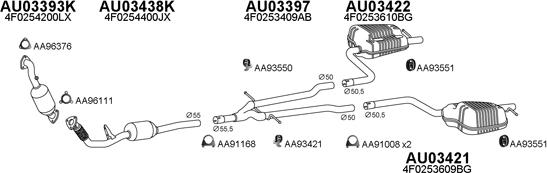 Veneporte 030283 - Система випуску ОГ autocars.com.ua