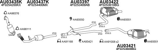 Veneporte 030285 - Система випуску ОГ autocars.com.ua